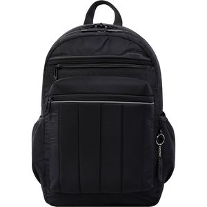 תיק גב Plaine למחשב 14" גב ארגונומי ותאי חלוקה נגד מים שחור