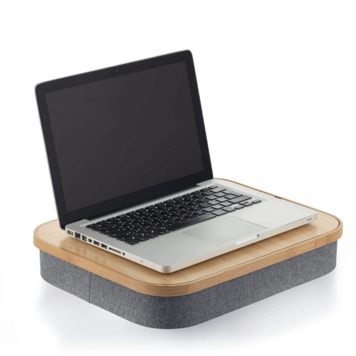 מעמד שולחני ללפטופ עם תא אחסון 