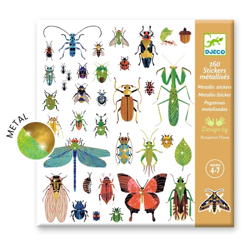 יצירה 160 מדבקות - מיקרוקוסמוס DJECO 