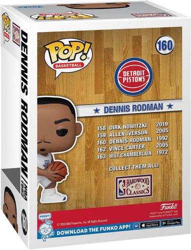 בובת פופ: NBA: Legends - Dennis Rodman - דניס רודמן