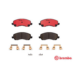 רפידות בלם קדמי מיצובישי לנסר משנת 2004 BREMBO