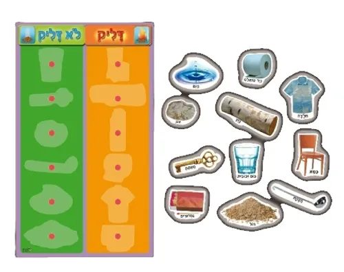 ערכת המחשה - דליק / לא דליק