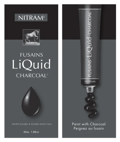 פחם נוזלי מבית ניטרם LIQUID CHARCOAL (50 מ"ל)