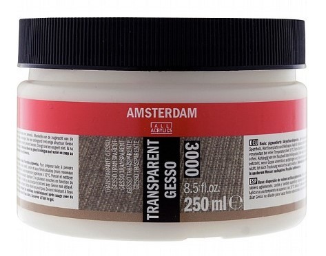 ג'סו/ צבע יסוד שקוף  AMSTERDAM 3000 , נפח 250 מ