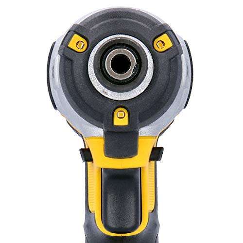 מברגת אימפקט 20V DCF887 נטענת מנוע ללא פחמים + 2 סוללות 5.0Ah + מטען מהיר + תיק