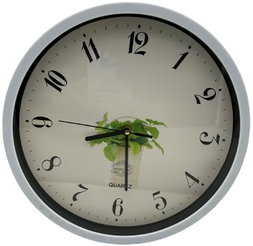 שעון קיר אנלוגי מעוצב 12 אינץ דגם 