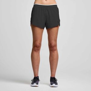 מכנס ריצה SAUCONY KINVARA 3" SHORT BLACK