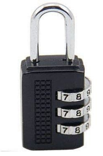 מנעול קומבינציה קומפקטי.