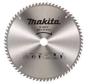 להב וידיה לאלומיניום 305 מ"מ 100 שיניים MAKITA