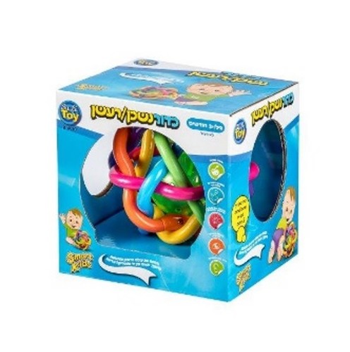 כדור נשכן רעשן לתינוקות SMART KIDS