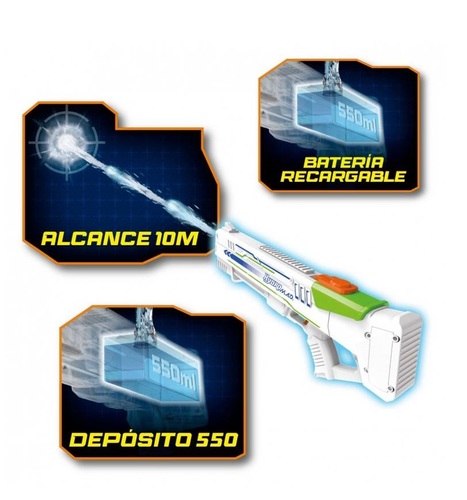 רובה מים חשמלי מבית סילברליט Silverlit - Hydro Mad Water Blaster 