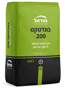 ריצופית בונדטקס 200 טיט אפור לריצוף