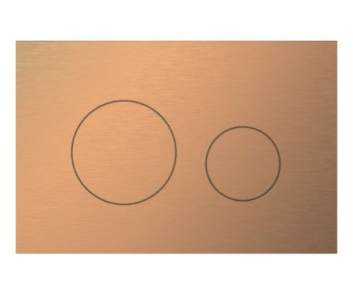 ע- לחצן הפעלה דו-כמותי  מפלסטיק רוז גולד מוברש LOOP חמת 9240921F20S