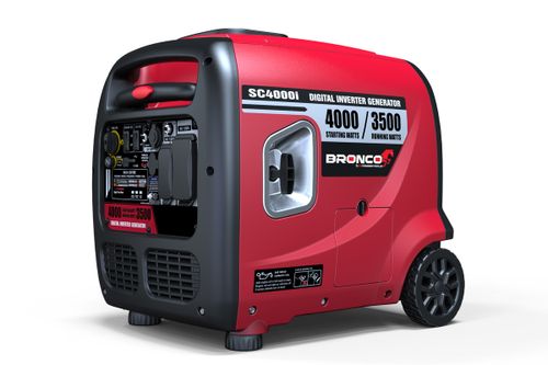 ע- גנרטור בנזין מושתק 4000 וואט אינוורטר MGB4000I מתוצרת BRONCO