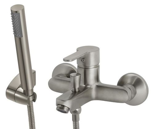 ברז לאמבטיה קליר צבע נירוסטה מוברש חמת 305375F16S