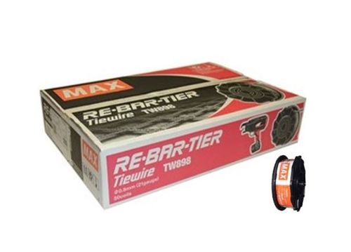 קושרת ברזל בניין MAX תוצרת יפן  RB398S הדגם החדש +250 גליל חוטי קשירה