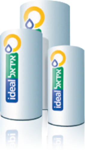 דוד שמש 300 ליטר בלבד מעמידה או בשכיבה תוצרת אידיאל