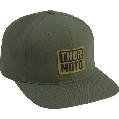 כובע מצחיה THOR MX ירוק חאקי V2024