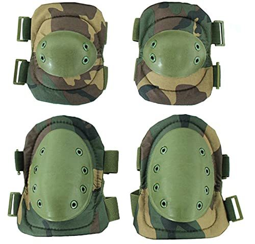 סט מגני ברכיים ומרפקים לאיירסופט דגם military