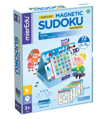 משחק סודוקו צורות מגנטי למתקדמים