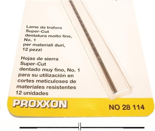 להב למסור נימה 28114 (12 יח') - 50TPI PROXXON פרוקסון 