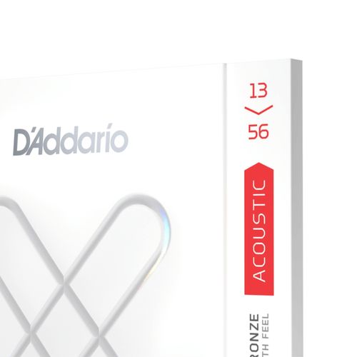 זוית נוספת D'Addario 13-56 Medium Coated Acoustic Guitar Strings