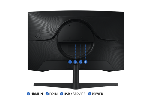 מסך מחשב גיימינג קעור Samsung S27CG552EM ''27 - WQHD