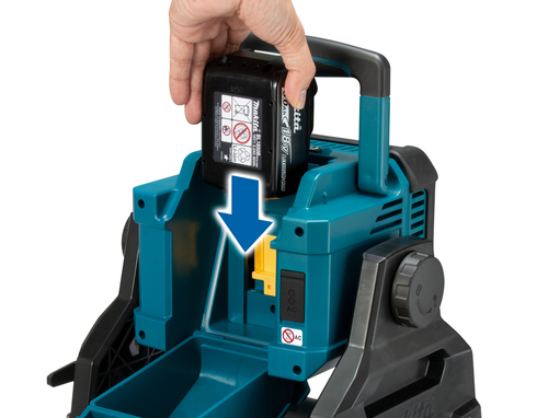 פנס זרקור 230V/14.4/18V נטען/חשמלי 3000 לומן MAKITA DML811