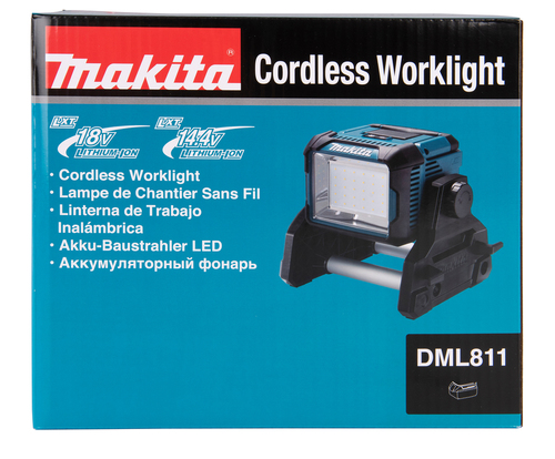 פנס זרקור 230V/14.4/18V נטען/חשמלי 3000 לומן MAKITA DML811