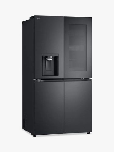 מקרר 4 דלתות 638 ליטר LG דגם GMG960 נירוסטה שחורה
