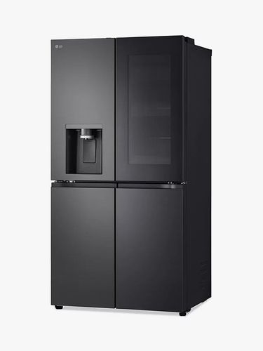 מקרר 4 דלתות 638 ליטר LG דגם GMG960 נירוסטה שחורה