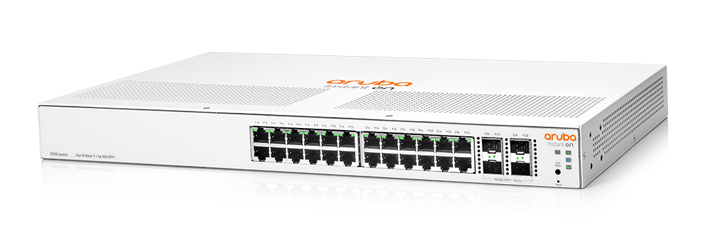 נתב Aruba Instant On 1930 24G Class4 PoE 4SFP/SFP+ 195W JL683B