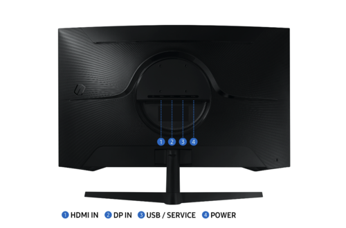 מסך מחשב גיימינג קעור Samsung S32CG552EM ''31.5 - WQHD