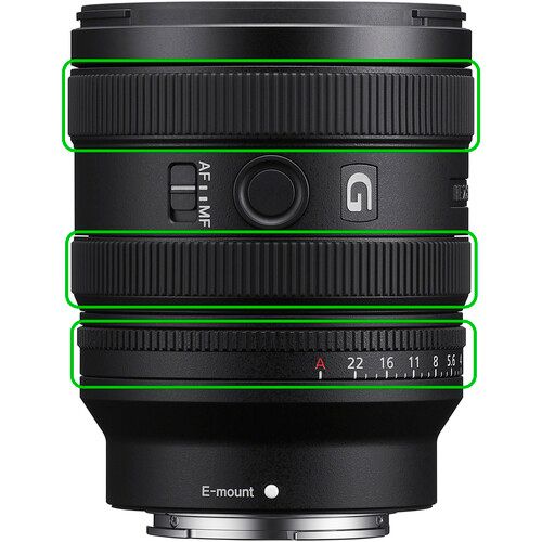 עדשה Sony FE 24-50mm f/2.8 G