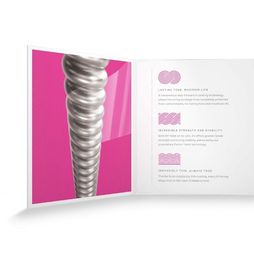 זוית נוספת D'Addario 09-42 Super Light Coated Electric Guitar Strings