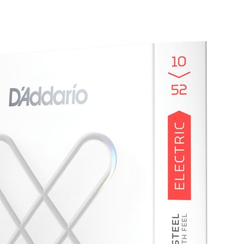 זוית נוספת D'Addario 10-52 Light Top/Heavy Bottom Coated Electric Guitar Strings