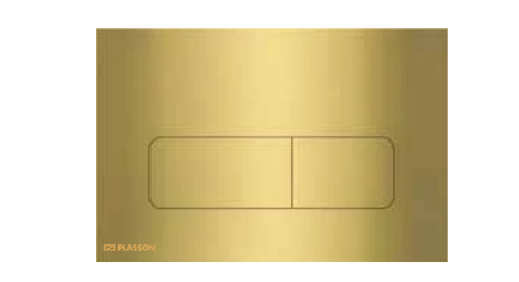 לחצן הפעלה למיכלי הדחה אלקה זהב מוברש 50300070