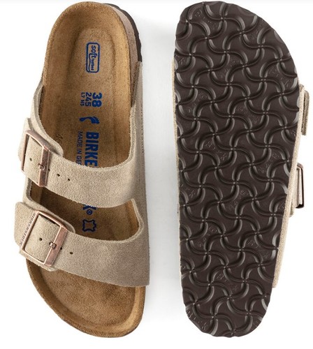 כפכפי בירנקשטוק לגברים Arizona Soft Footbed Taupe