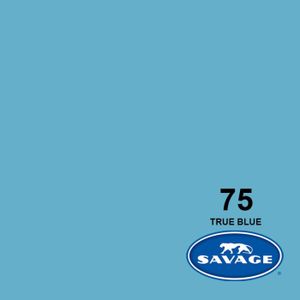 רקע נייר לצילום Savage True Blue #75 2.72X11