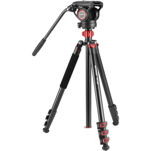 חצובה+מונופוד כולל ראש וידאו Neewer TP72A 