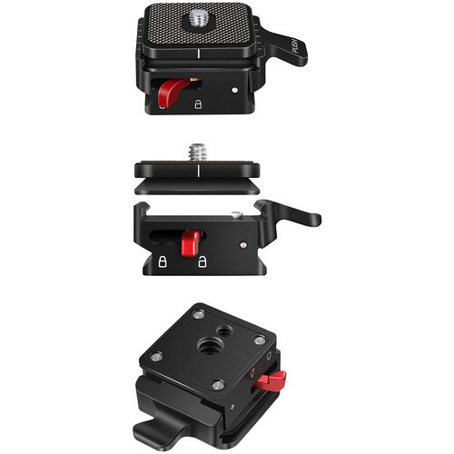בסיס פלטת שחרור מהיר ומתאם Neewer QRP-1