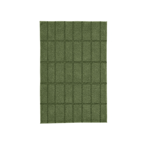 שטיח לאמבטיה 100x60 ס"מ Tiles - ירוק