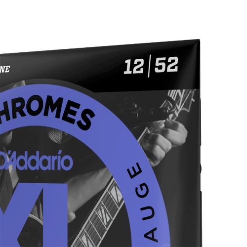 זוית נוספת D'Addario ECG25 12-52 Light Electric Guitar Strings
