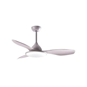 מאוורר תקרה "CCT 36W IP44 PLEASURE 52 גוף לבן עם שלט