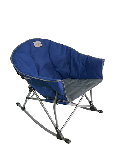 כורסת שטח מתקפלת נדנדה NORD BLUE דגם Rackway Deluxe 