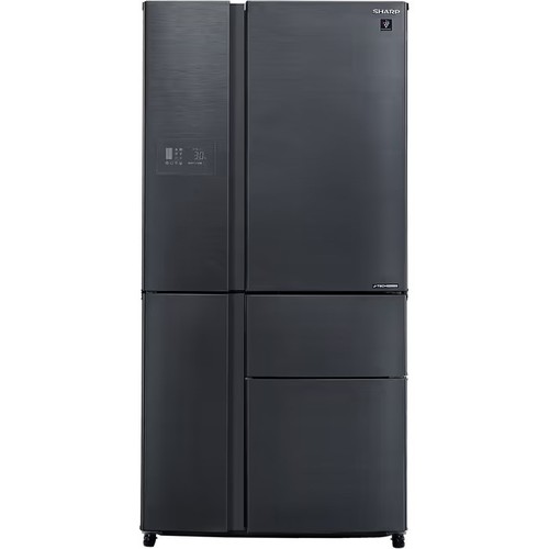 מקרר מקפיא תחתון 5 דלתות SHARP שרפ 661 ליטר SJ9630SL נירוסטה מושחרת 