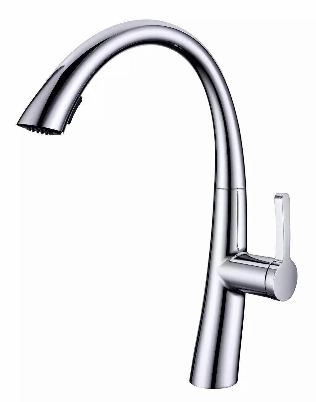 ברז מטבח נשלף WAVE כרום AQUILA PREMIUM