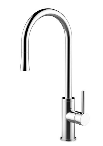 ברז מטבח נשלף גבוה BELL כרום ניקל AQUILA