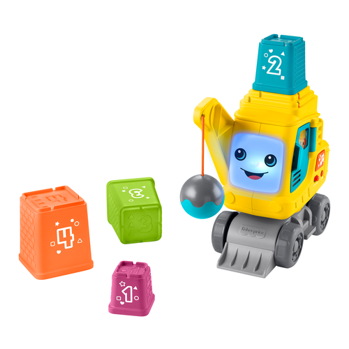 מנוף מוזיקלי עם מגדל בניה 