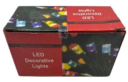 מריץ אורות שקוף לדים צבעוניים RGB
